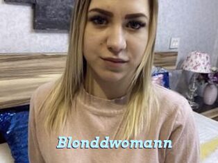 Blonddwomann